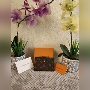 💥Authentic💥 Louis Vuitton Portefeuille Viennois Purse Wallet
